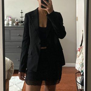 Theory Black Blazer